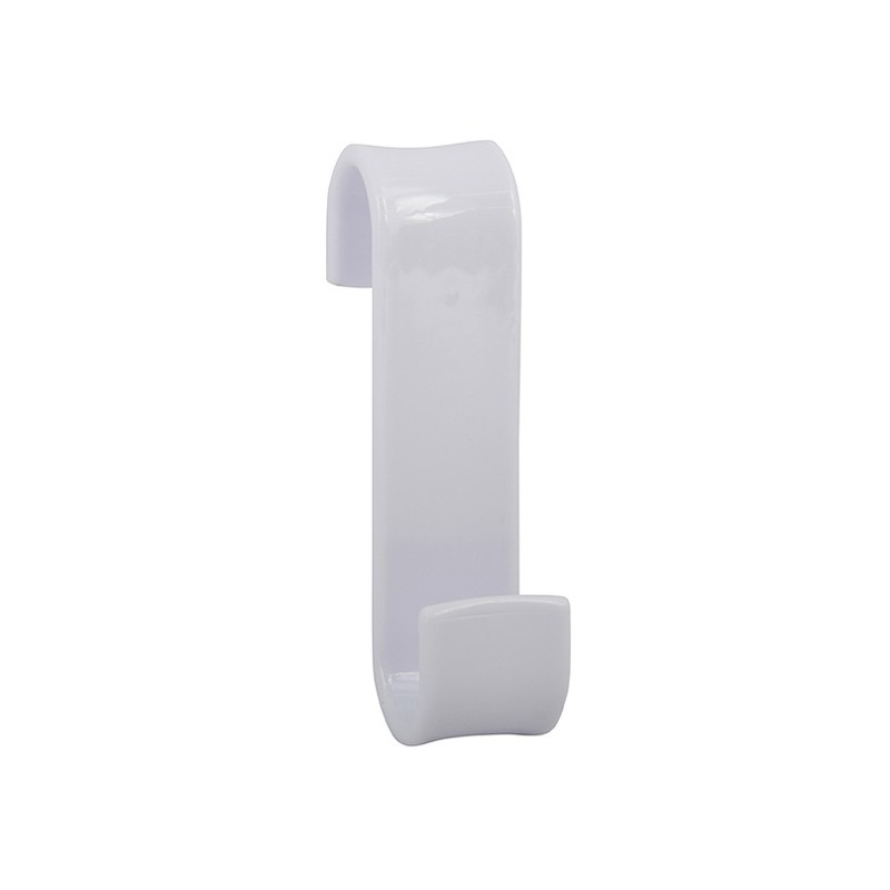spirella Crochet patère pour paroi de douche sèche serviettes Blanc MSV