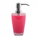 Spirella Distributeur De Savon Acrylique TAHITI Rose MSV