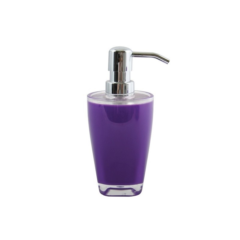 spirella Distributeur de savon Acrylique TAHITI Violet MSV spirella Distributeur de savon Acrylique TAHITI Violet MSV