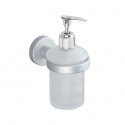 Spirella Distributeur De Savon Alu LUGANO Transparent MSV