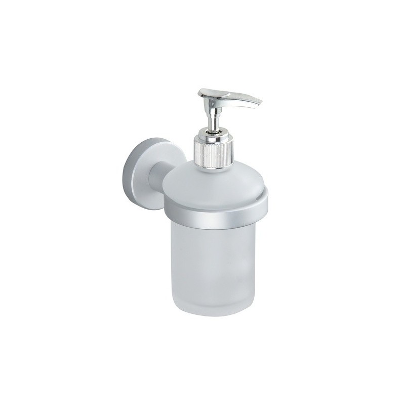 spirella Distributeur de savon Alu LUGANO Transparent MSV