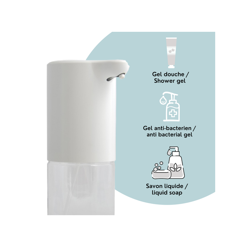 Spirella Distributeur De Savon Automatique Infrarouge LEVY Blanc Spirella