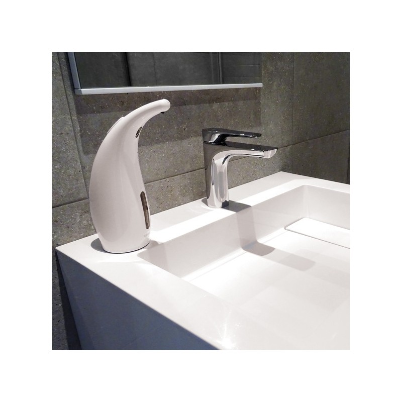 Spirella Distributeur De Savon Automatique Infrarouge SELMA Blanc Spirella