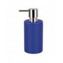 Spirella Distributeur De Savon Ceralmique TUBE Bleu Marine Spirella
