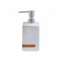 Spirella Distributeur De Savon Céramique & Bambou OSLO Blanc Spirella