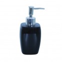 Spirella Distributeur De Savon Céramique CLASSIC Noir MSV