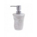 Spirella Distributeur De Savon Céramique CRACK Blanc Spirella
