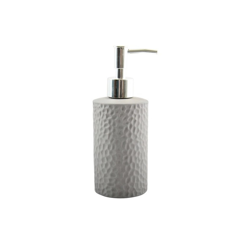 spirella Distributeur de savon Céramique FIDJI Gris MSV