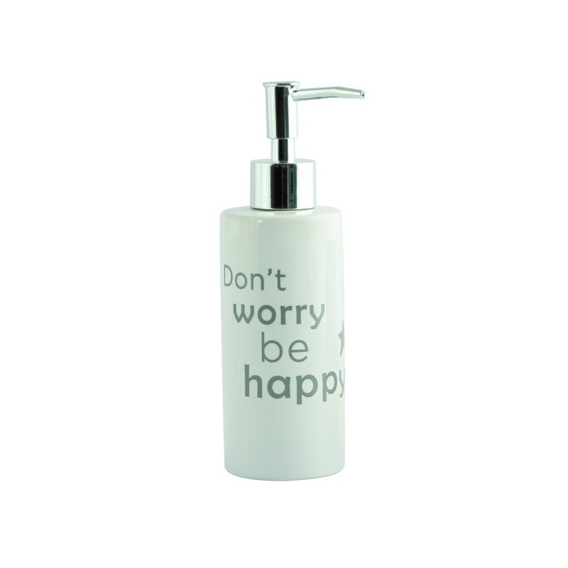spirella Distributeur de savon céramique HOME Blanc MSV