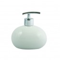 Spirella Distributeur De Savon Céramique JAVA Blanc MSV