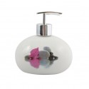 Spirella Distributeur De Savon Céramique JAVA BORNEO Blanc MSV