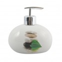 Spirella Distributeur De Savon Céramique JAVA LINGGA Blanc MSV