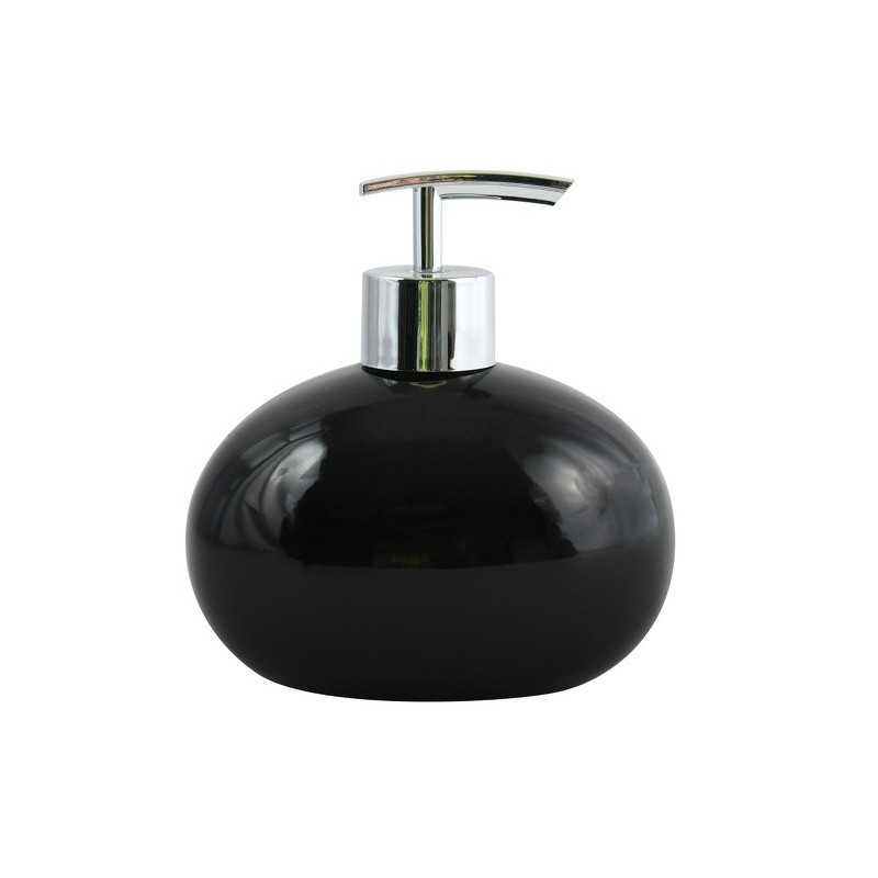spirella Distributeur de savon Céramique JAVA Noir MSV