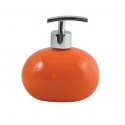 Spirella Distributeur De Savon Céramique JAVA Orange MSV