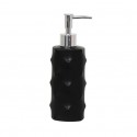 Spirella Distributeur De Savon Céramique KITEE Noir MSV