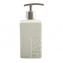 Spirella Distributeur De Savon Céramique KOH TAO Blanc MSV