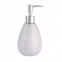 Spirella Distributeur De Savon Céramique OMAN Argent MSV