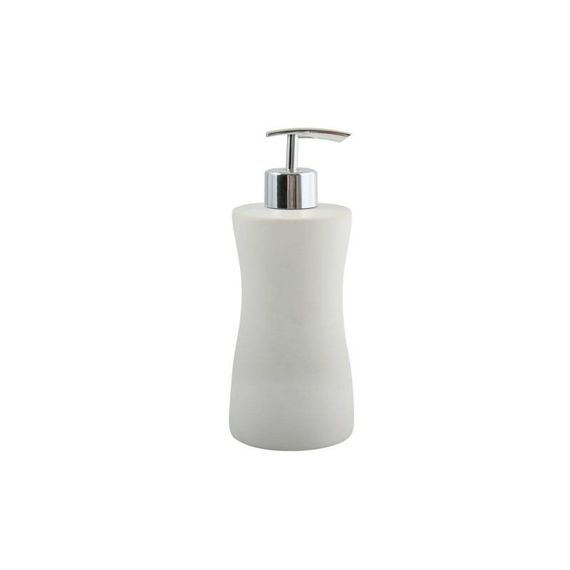 spirella Distributeur de savon Céramique PALMA Blanc MSV