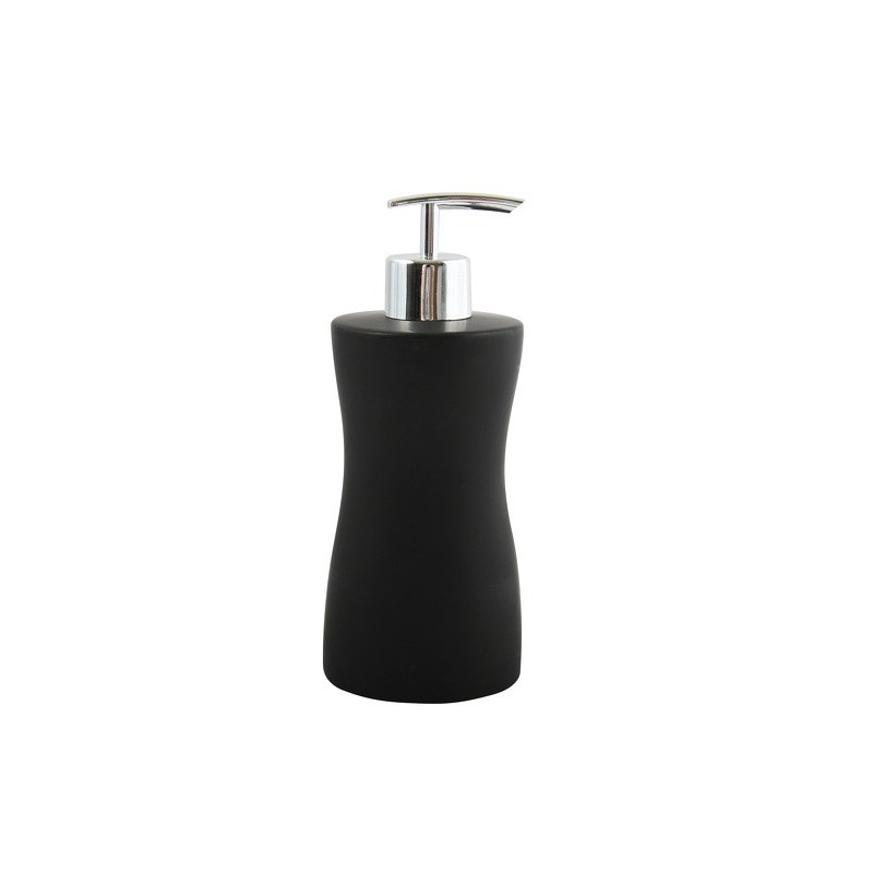 spirella Distributeur de savon Céramique PALMA Noir MSV