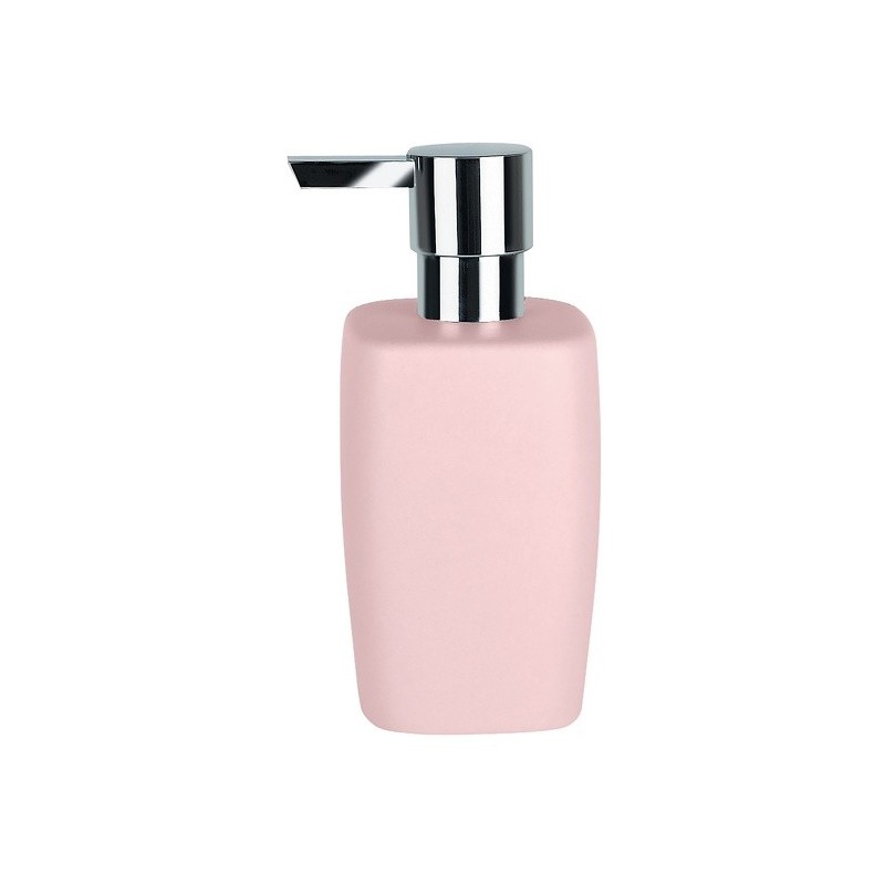 spirella Distributeur de savon Céramique RETRO Rose pastel Spirella
