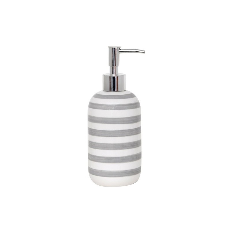 spirella Distributeur de savon Céramique SEAUVILLE Gris MSV