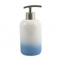 Spirella Distributeur De Savon Céramique SUGAR Bleu Pastel MSV