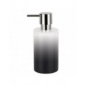 Spirella Distributeur De Savon Céramique TUBE GRADIENT Noir Spirella