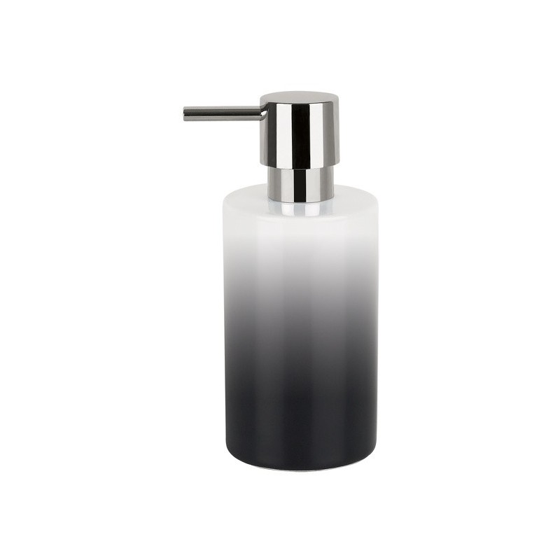 spirella Distributeur de savon Céramique TUBE GRADIENT Noir Spirella