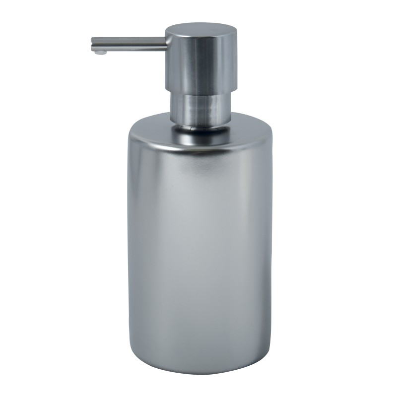 spirella Distributeur de savon Céramique TUBE-MATT Argent mat Spirella