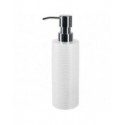 Spirella Distributeur De Savon Céramique TUBE RIBBED Blanc Spirella