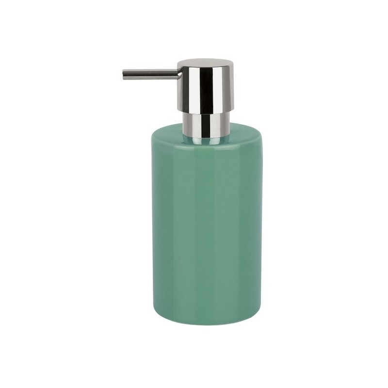 spirella Distributeur de savon Céramique TUBE Vert Mousse Spirella