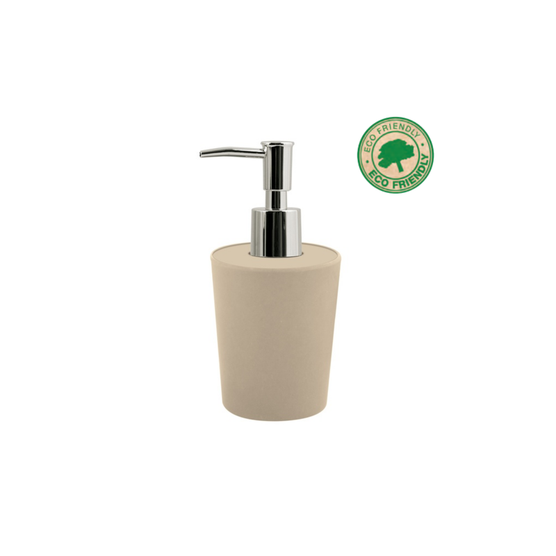 Spirella Distributeur De Savon Fibres De Bambou TAKEO Beige Sable Spirella