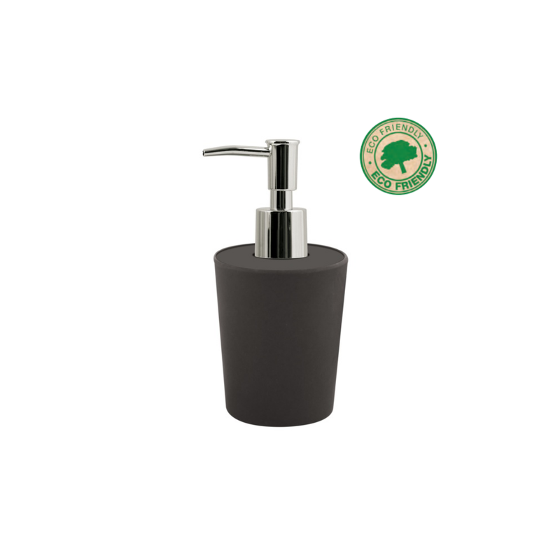 Spirella Distributeur De Savon Fibres De Bambou TAKEO Gris Anthracite Spirella