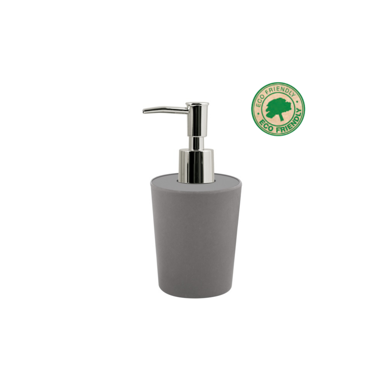 Spirella Distributeur De Savon Fibres De Bambou TAKEO Gris Spirella
