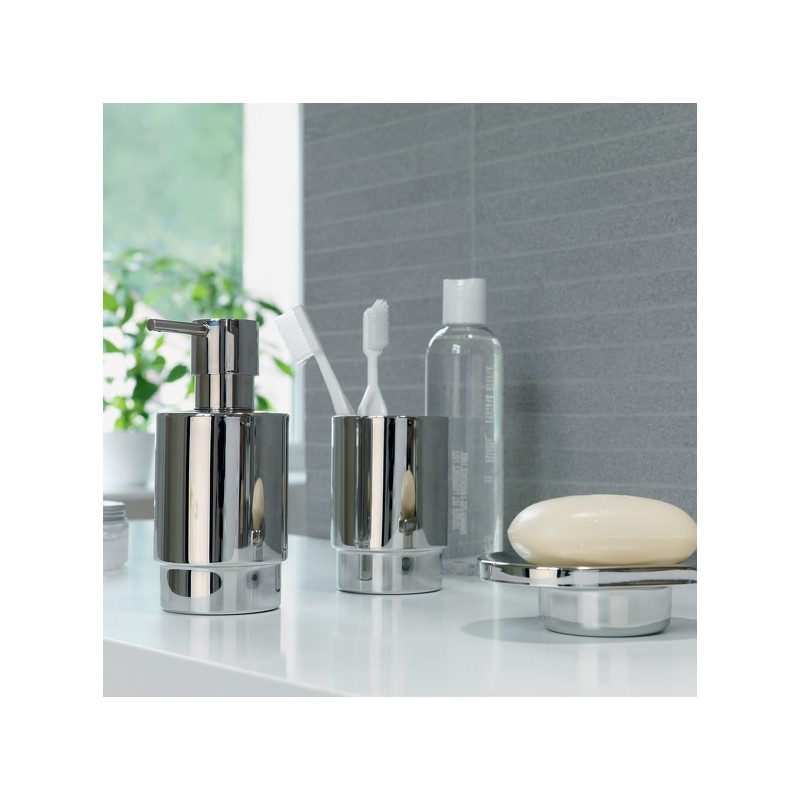 Spirella Distributeur De Savon Inox NYO Gris Poli Spirella