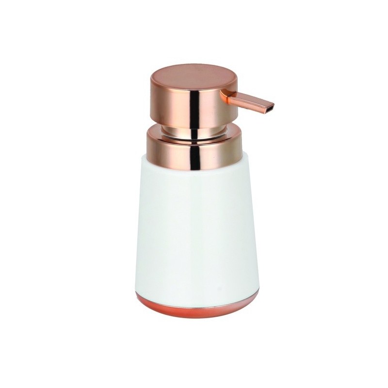 spirella Distributeur de savon LENA Blanc et cuivré MSV