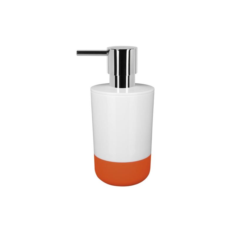 spirella Distributeur de savon MOJI Orange et Blanc Spirella