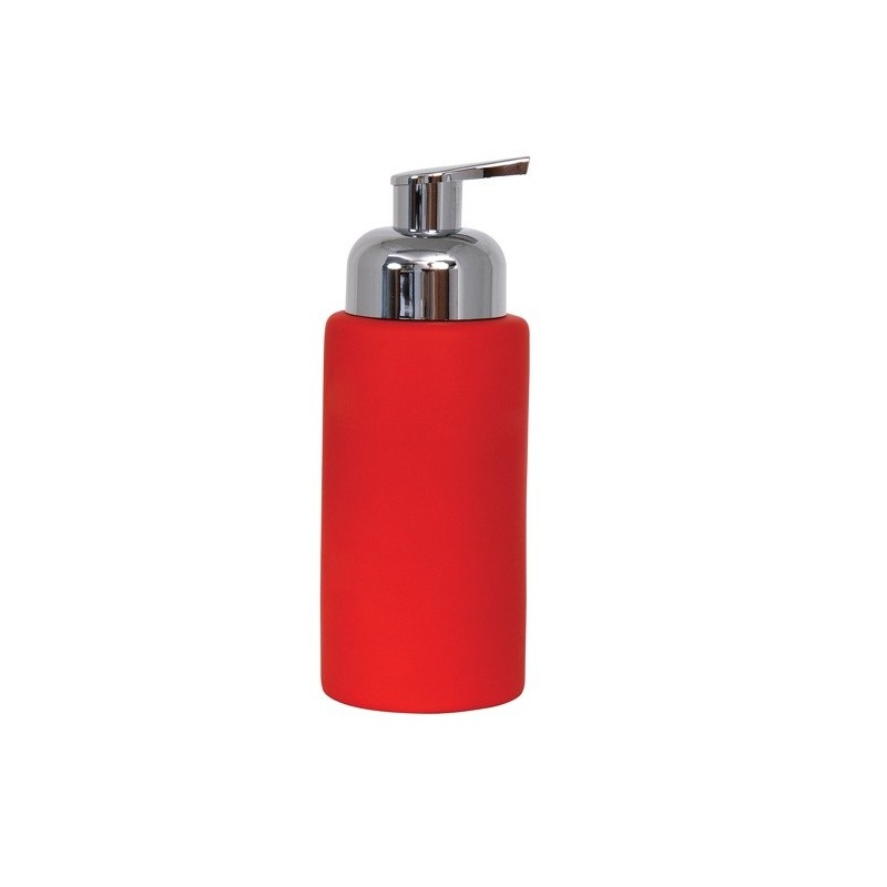 spirella Distributeur de savon mousse Céramique KYOTO Rouge MSV