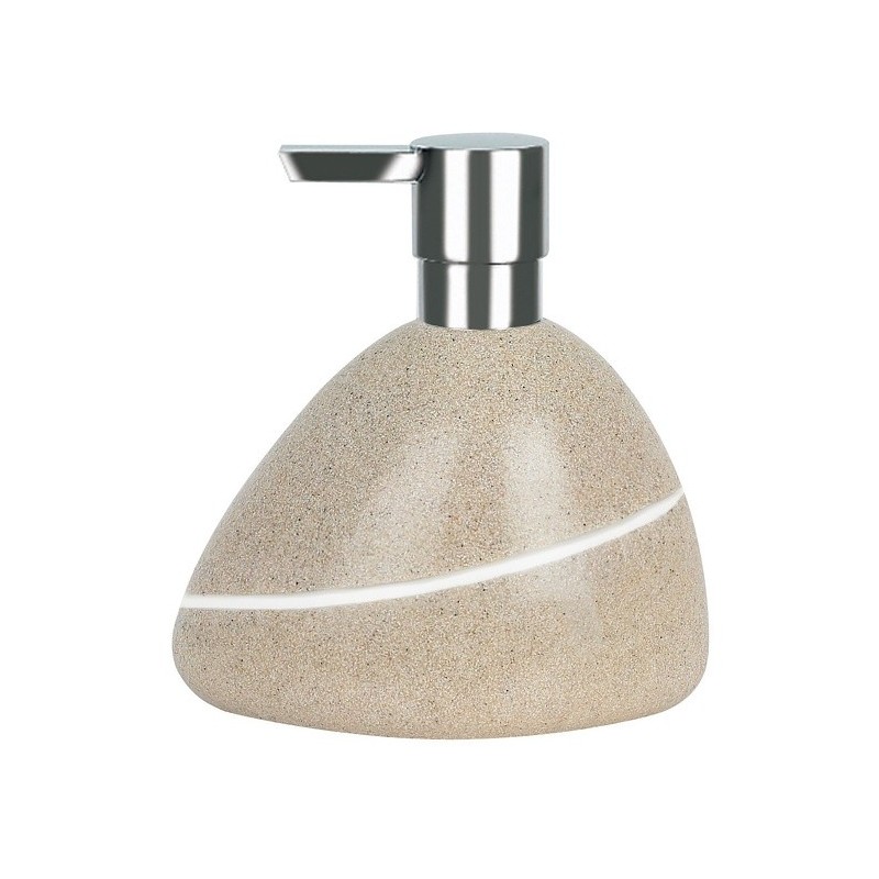 spirella Distributeur de savon Polyrésine ETNA Beige Sable Spirella