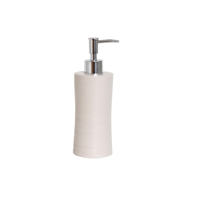 spirella Distributeur de savon Polyrésine JAIPUR Beige MSV
