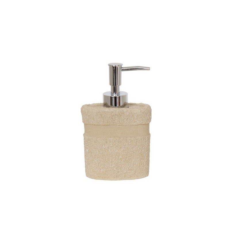 spirella Distributeur de savon polyrésine KIRIBATI Beige MSV