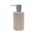 Spirella Distributeur De Savon Porcelaine RELIEF Beige Spirella