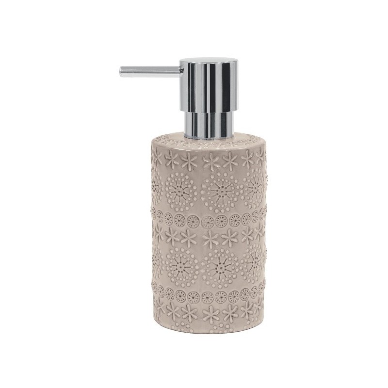 spirella Distributeur de savon Porcelaine RELIEF Beige Spirella
