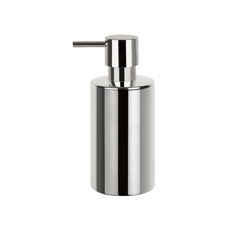 spirella Distributeur de savon Porcelaine TUBE Chromé Spirella