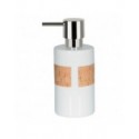 Spirella Distributeur De Savon Porcelaine TUBE NATURE Blanc & Beige Spirella