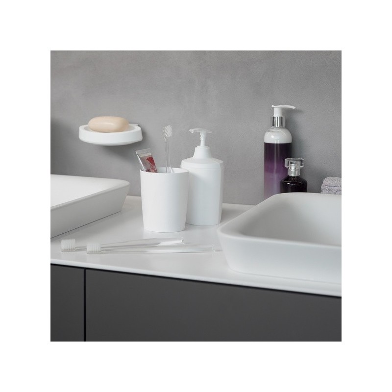 Spirella Distributeur De Savon PP LEMON OPAQUE Blanc Spirella