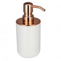 Spirella Distributeur De Savon PRETTY Cuivré & Blanc MSV