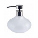 Spirella Distributeur De Savon Verre MALA Misty Blanc Spirella