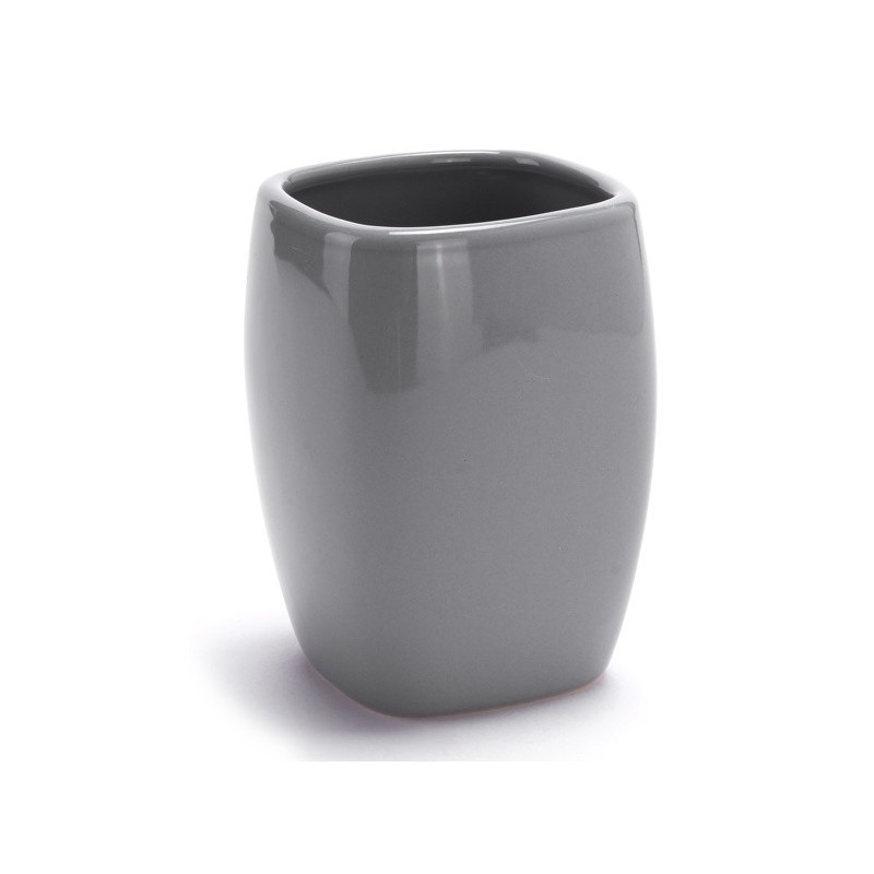 Spirella Ensemble 3 Accessoires De Salle De Bain Céramique CLASSIC Gris MSV