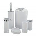 Spirella Ensemble 6 Accessoires PP HANNAH Blanc MSV